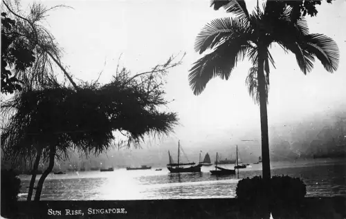 B86627 Sun Rise Schiff Bateaux Singapur
