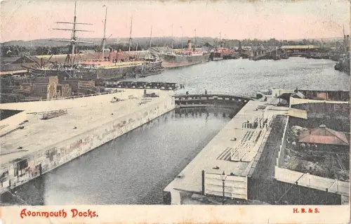 BR74265 Avonmouth Docks Schiff Bateaux UK