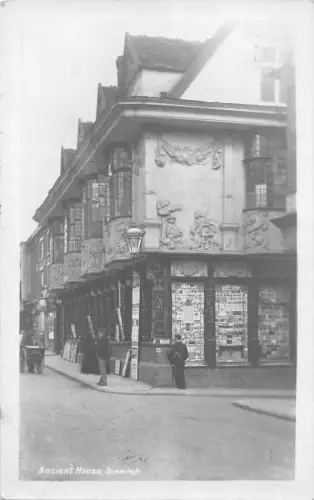 BR81451 alte Häuser Ipswich Echtfoto UK