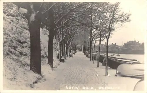 BR81413 Nothe Walk Weymouth Echtfoto UK
