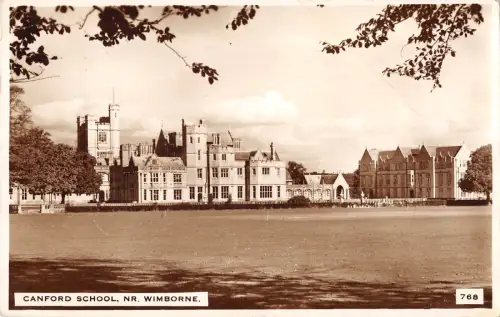 uk37211 canford school wimborne real photo uk lot 10 uk