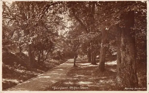 uk37427 Fairyland Clifton Down Echtfoto UK Lot 11 UK