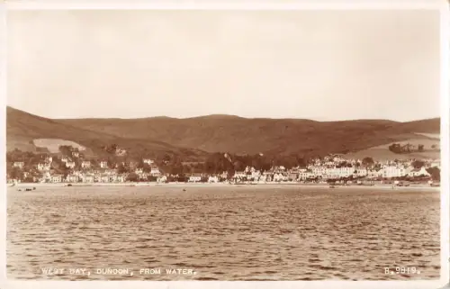 uk37760 west bay dunoon from water scotland real photo uk lot 8 uk