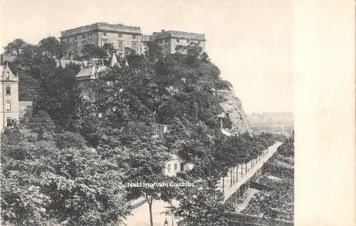 uk37285 nottingham castle real photo uk lot 11 uk