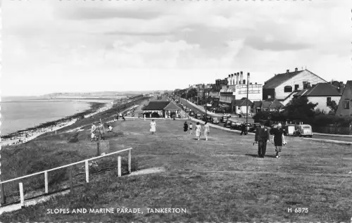 uk37754 Pisten und Marine Parade Tankerton Echtfoto UK Lot 8 UK