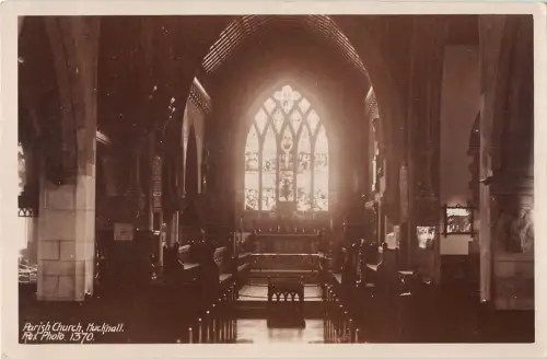 uk37800 Pfarrkirche Hucknall Echtfoto UK Lot 8 UK