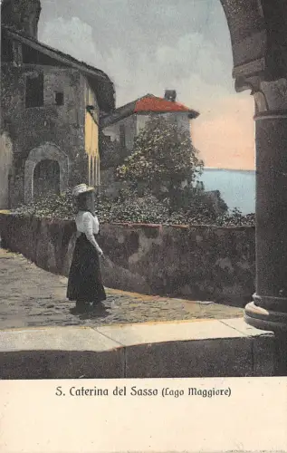 BF36782 s caterina del sasso lago maggiore italy
