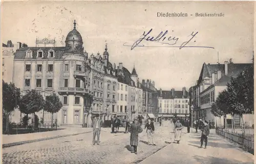 B92365 Diedenhofen Bruckenstrasse Thionville Frankreich