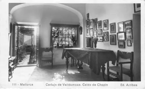 Lot 68 Spanien Mallorca Cartuja de Valldemosa Celda de Chopin Echtfoto