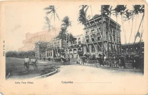 Lot 31 Colombo Sri Lanka Ceylon Rikschas Galle Face Hotel