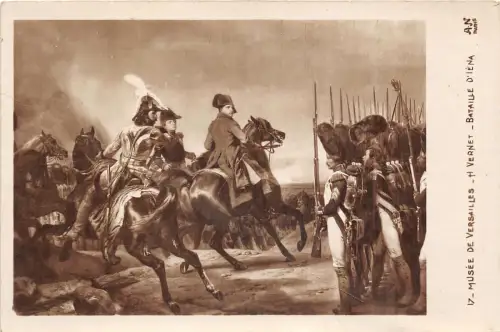 Lot 68 Frankreich Versailles Museum H Vernet Schlacht Jena Gemälde Postkarte Napoleon