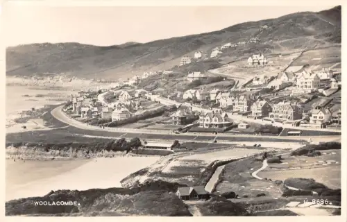 uk37449 woolacombe real photo uk lot 11 uk