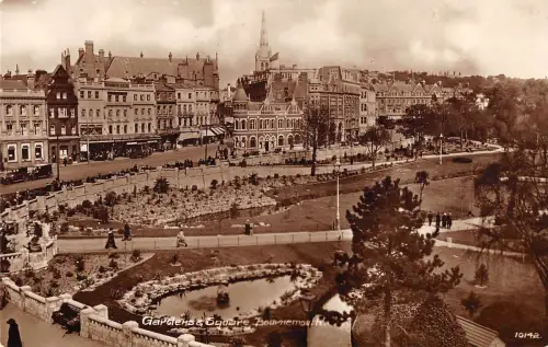 uk37395 Gardens and Square Bournemouth Echtfoto UK Lot 11 UK
