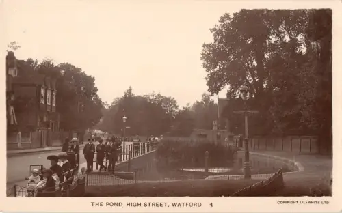 BR75188 The Pond High Street Watford Echtfoto UK