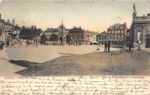 BR64588 Devizes Market Place UK