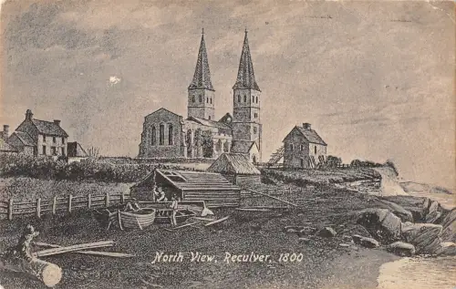 BR81467 North View Reculver 1800 UK