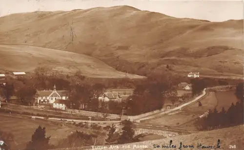 BR65781 Pfeil Kirk und Manse Echtfoto Schottland