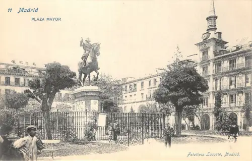 Lot 71 Spanien Madrid Hauptplatz