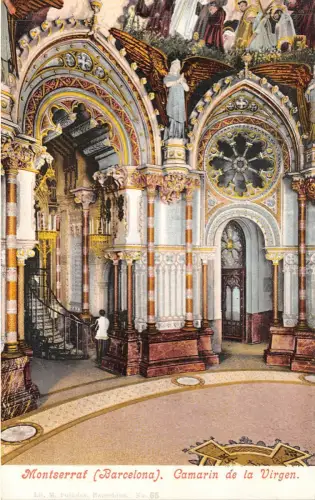 lot 56 spanien barcelona monterrat camarin de la virgen