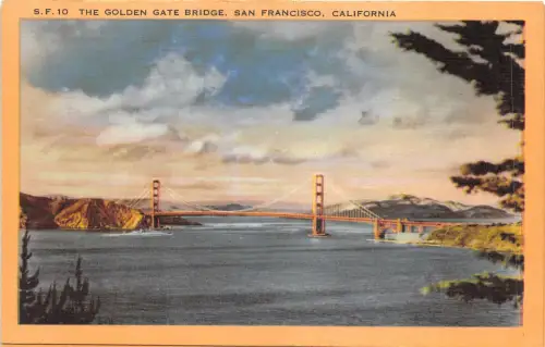 Lot 94 USA San Francisco California The Golden Gate Bridge 2
