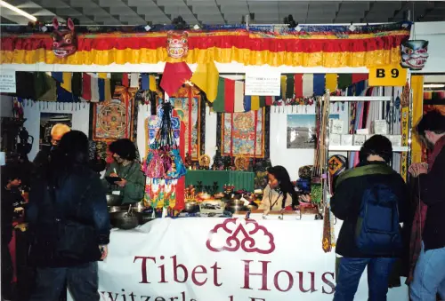 Lot 90 Tibet Kailash Haus Deutschland Marktstand Folklore China Echtfoto