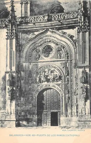 Lot 60 Spanien Salamanca Tür der Sträuße Kathedrale