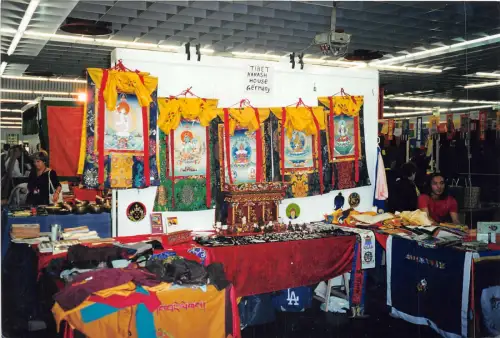 Lot 90 Tibet Kailash Haus Deutschland Markt Typen Folklore China Echtfoto
