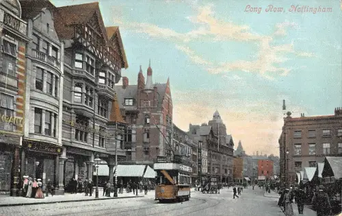 BR74479 Long Row Nottingham Tramway Tram UK