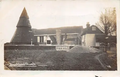 BR62623 Brookland Church Walland Marsh UK Echtfoto