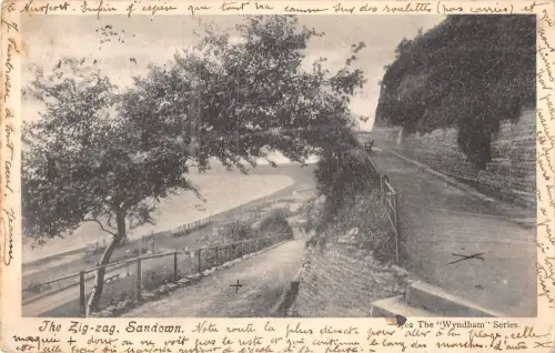 BR81884 the zig zag sandown isle of wight uk