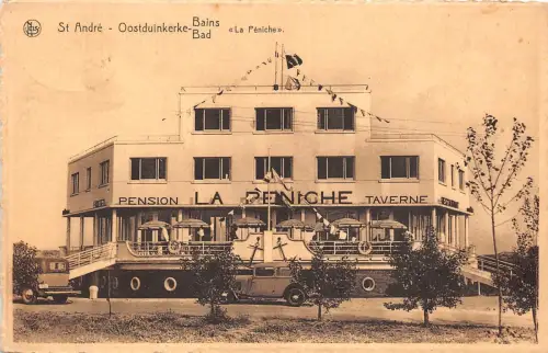 B92449 st andre oostduinkerke bains bad la peniche car hotel voiture belgien