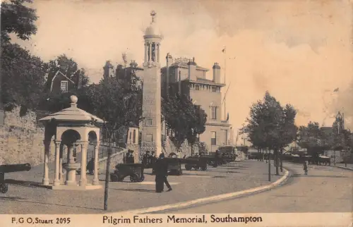 uk37578 Pilgrim Fathers Memorial Southampton Echtfoto UK Lot 12 UK