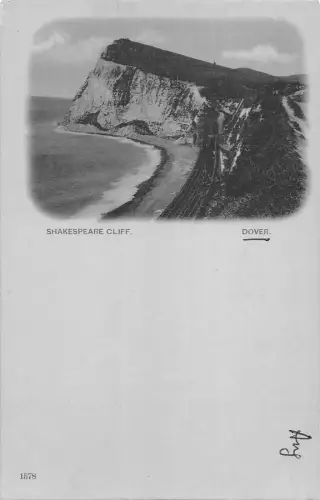 uk38045 Shakespeares Cliff Dover Echtfoto UK Lot 14 UK