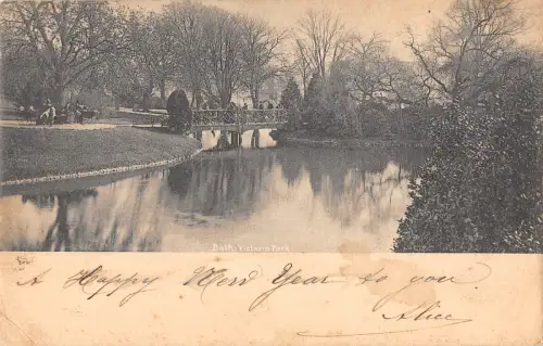 uk37702 bath victoria park real photo uk lot 13 uk