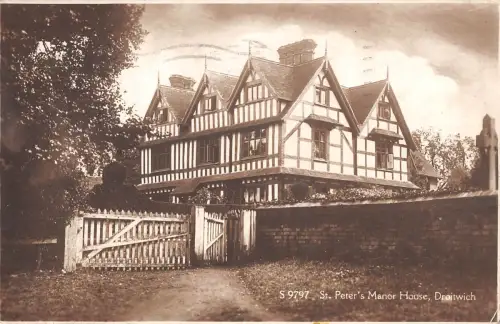 uk37826 st peters manor house droitwich real photo uk lot 13 uk