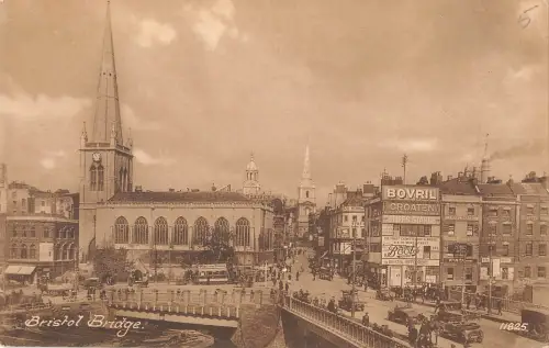 uk37859 Bristol Bridge Echtfoto UK Lot 13 UK