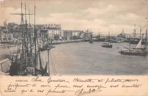 uk38032 Hafen Ramsgate Echtfoto UK Lot 14 UK