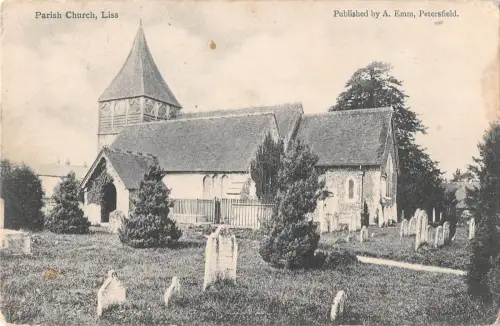 uk37628 Pfarrkirche Liss Echtfoto UK Lot 12 UK