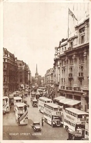 uk37978 regent street london echtfoto uk lot 14 uk oldtimer bus autobus