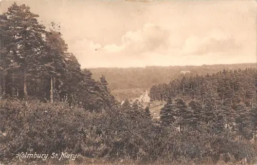 uk37500 holmbury st mary real photo uk lot 12 uk