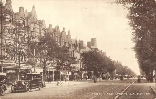 uk37595 Lord Street Southport Echtfoto UK Lot 12 UK