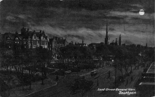 uk37620 Lord Street General View Southport Echtfoto UK Lot 12 UK