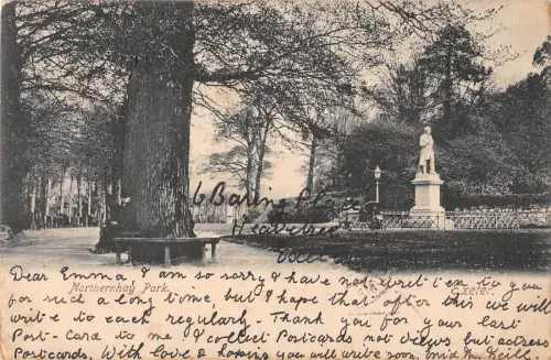 uk37621 northernhay park exeter real photo uk lot 12 uk