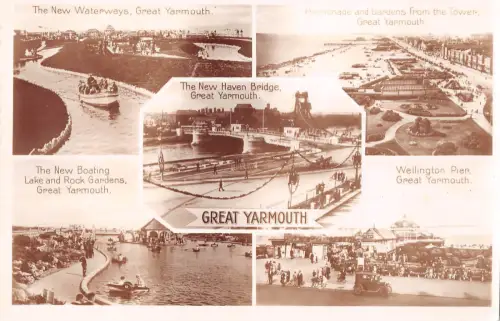 uk38014 great yarmouth real photo uk lot 14 uk