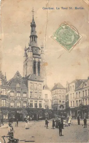 Lot 72 Kortrijk belgien courtrai the st martin tower apotheke