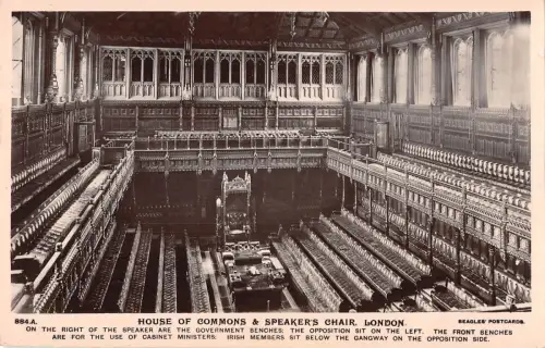 uk39586 houses of common speakers chair london real photo uk lot 22 uk