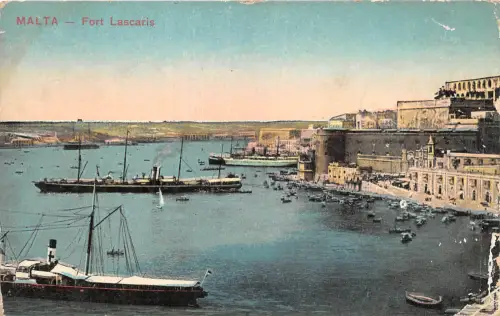 Lot 25 Malta Fort Lascaris Schiff
