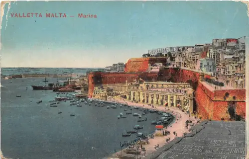 Lot 25 Malta Valletta Marina Boot Schiff