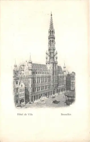 Lot 25 belgien brüssel bruxelles hotel de ville
