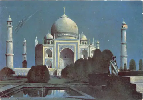 Lot 31 Agra der Taj Mahal von Moonlight Indien